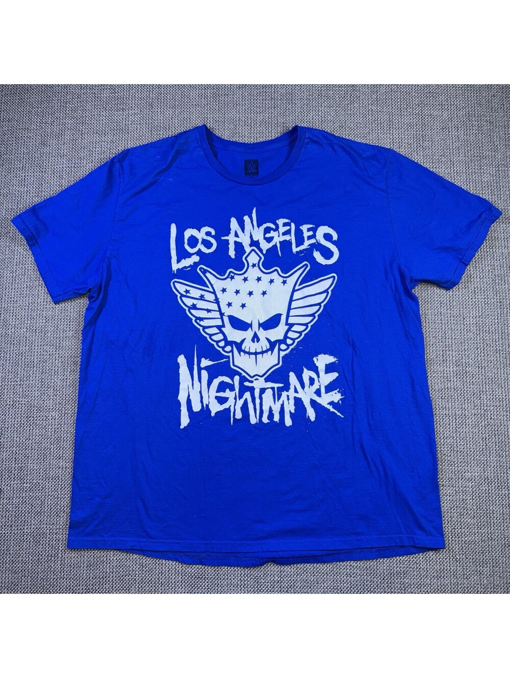 Cody Rhodes Los Angeles Nightmare WWE Authentic Shirt 2XL Blue Event Exclusive